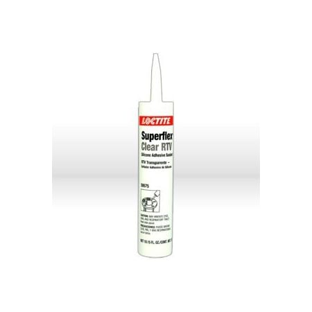 Loctite SuperflexR Clear RTV, Silicone Adhesive Sealant 300 ml Cartridge LOC59575